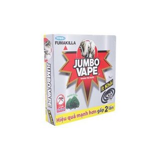 Nhang muỗi ít khói Jumbo K5 10 khoanh / hộp hương hoa rừng mạnh X2