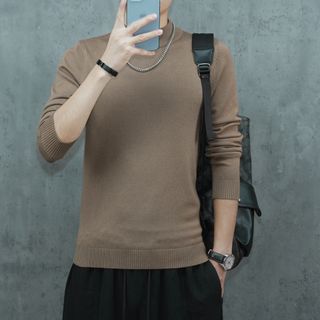 Áo len nam cổ lửng 5P hàng Quảng Châu CAO CẤP, len lông cừu, dày dặn, siêu mềm mịn giá sỉ - giá bán buôn