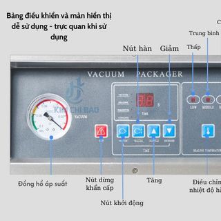 Máy hút chân không 2 buồng DZ400-2SA