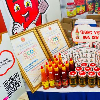 Thùng 600 Gói Tương cà gói nhỏ 15g thùng 600 gói màng màu Tương Việt Hoa Sen