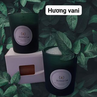 Nến Thơm SUNSET LIGHT Candle Home made làm thơm phòng