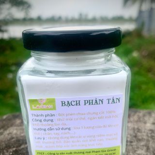 Bột phèn chua chưng cất -Bạch Phàn Tán - Ngăn tiết mồ hôi, khử mùi cơ thể - 100g