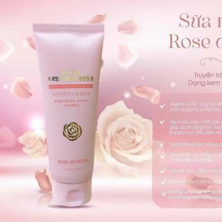 Sữa rửa mặt rose de seoul