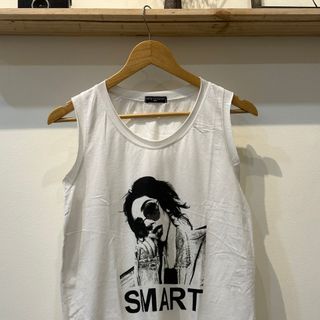 Áo ba lỗ nữ form rộng in hình cô gái freesize dưới 65kg vải thun cotton mềm mịn thoáng mát-Thu