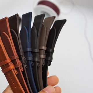 DÂY ĐỒNG HỒ. DÂY DA ĐỒNG HỒ. DÂY ĐỒNG HỒ DA DÊ. DÂY DA THẬT M001-Made in VIỆT NAM