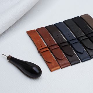 DÂY ĐỒNG HỒ. DÂY DA ĐỒNG HỒ. DÂY ĐỒNG HỒ DA DÊ. DÂY DA THẬT M001-Made in VIỆT NAM