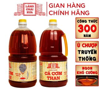 NƯỚC CHẤM CÁ CƠM THAN 2L - LÀNG CHÀI XƯA