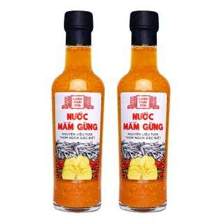 [COMBO 4 CHAI] NƯỚC MẮM GỪNG TỎI ỚT 300G - LÀNG CHÀI XƯA