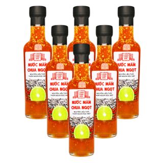 [COMBO 4 CHAI] NƯỚC MẮM CHUA NGỌT CAO CẤP 300G - LÀNG CHÀI XƯA