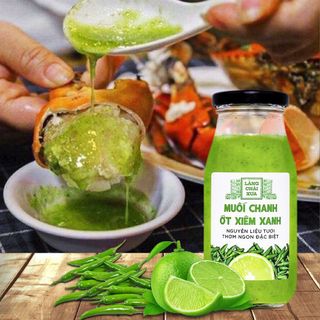 MUỐI CHANH ỚT XIÊM XANH CAO CẤP - LÀNG CHÀI XƯA