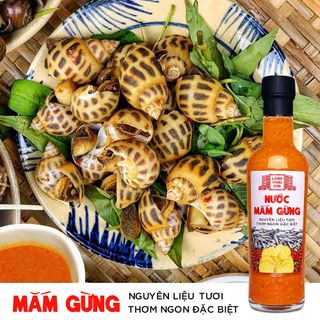 COMBO 4 CHAI NƯỚC CHẤM PHA SẴN (MẮM NÊM, NƯỚC MẮM CHUA NGỌT, NƯỚC MẮM GỪNG, NƯỚC MẮM ME) 300G - LÀNG CHÀI XƯA