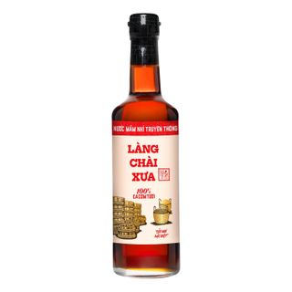 [TẶNG 1 NƯỚC TƯƠNG 125ML] Thùng 6 chai 3 XANH 3 ĐỎ Nước Mắm Nhỉ truyền thống Làng Chài Xưa chai thuỷ tinh 500ml