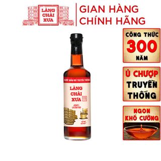 NƯỚC MẮM NHỈ TRUYỀN THỐNG NHÃN ĐỎ 500ML - LÀNG CHÀI XƯA giá sỉ