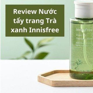 Nước tẩy trang trà xanh in niss free 300ml