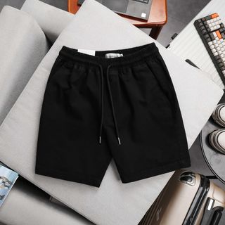 Quần Short Nam thun kaki lưng thun vải kaki dày dặn co giãn mềm mịn, thoải mái vận động
