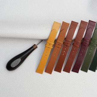 DÂY ĐỒNG HỒ. DÂY DA ĐỒNG HỒ. DÂY ĐỒNG HỒ DA DÊ. DÂY DA THẬT M002-Made in VIỆT NAM
