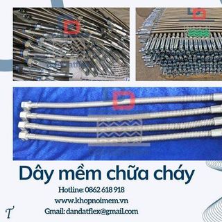 Ống mềm chữa cháy, ống nối đầu phun sprinkler, khớp nối mềm pccc, dây mềm kết nối đầu phun chữa cháy