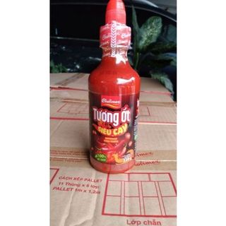 Tương ớt Siêu Cay Cholimex chai nhựa 330g cao cấp - vị cay nồng hấp dẫn, chay mặn đều dùng được