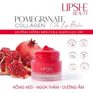 Dưỡng môi lựu đỏ lipshe