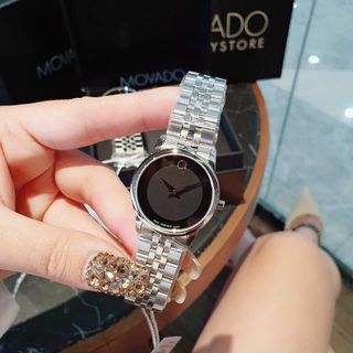 ĐỒNG HỒ CẶP MÁY THUỴ SỸ M.V.D dây thép bạc