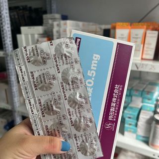 Vỉ viên đặt Estoril 0.5mg Nhật