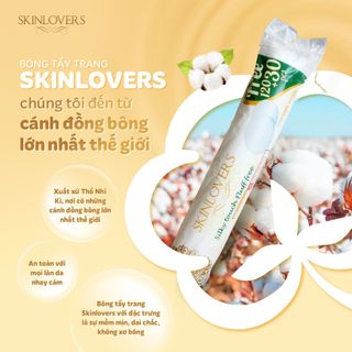 [ Sỉ ] Thùng 30 Gói Bông Tẩy Trang Skinlovers 120+30 Miếng