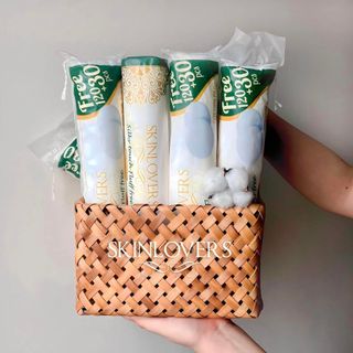 [ Sỉ ] Thùng 30 Gói Bông Tẩy Trang Skinlovers 120+30 Miếng
