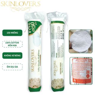 [ Sỉ ] Thùng 30 Gói Bông Tẩy Trang Skinlovers 120+30 Miếng