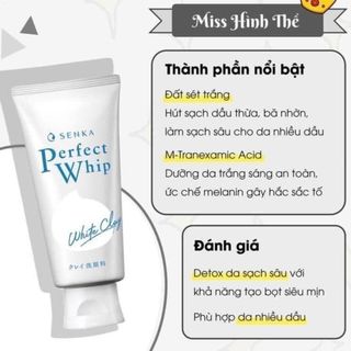 Sữa rửa mặt Senka trắng