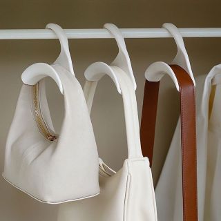 Móc treo túi xách bản rộng chống gãy quai màu trắng size lớn PIIN HOUSE phong cách tối giản ( thùng 500 .