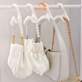 Móc treo túi xách bản rộng chống gãy quai màu trắng size lớn PIIN HOUSE phong cách tối giản ( thùng 500 .