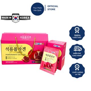 [Sỉ Giá Tốt ] Nước Lựu Collagen KGF Hàn Quốc ( 50ml x 20 gói ) - Bổ Sung Collagen Giúp Da Săn Chắc giá sỉ