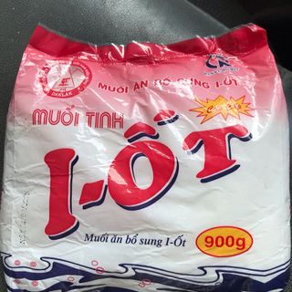 Muối tinh iốt, muối hạt