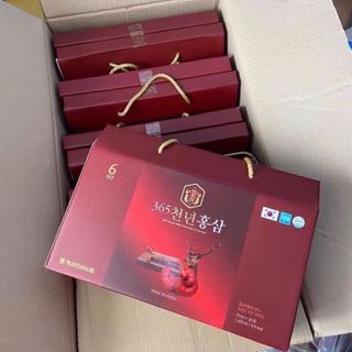 Nước Hồng Sâm Linh Chi Nhung Hươu 365 Hankwanjang Hàn Quốc (70ml x 20 gói)