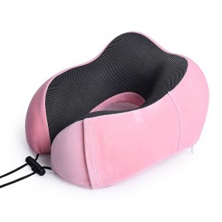 Gối Chữ U Kê Cổ Cao Su Non cao cấp . co nút điều chỉnh dễ dàng . co thể tháo vỏ vệ sinh tiên lợi .