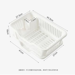 Rổ Úp Bát - Khay Kệ Đựng Chén Bát Dĩa Đũa Muỗng Có Khay Hứng Nước Tiện Lợi