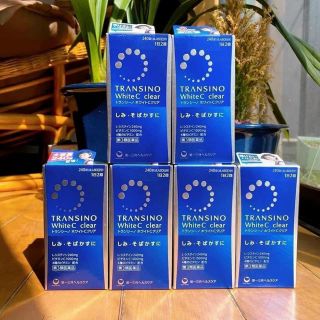 Viên uống trắng da trị nám Transino Xanh 120 viên