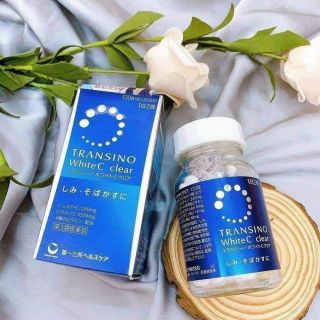Viên uống trắng da trị nám Transino Xanh 120 viên