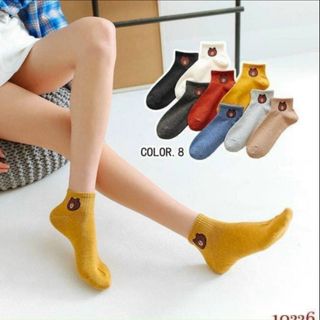Set 10 đôi vớ gấu kèm túi đựng siêu xinh thời trang thể thao năng động giá rẻ sll-Thu