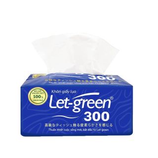 Khăn giấy lụa Let-green 300 (Nhà pp Thiên Thanh)