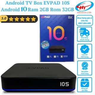Android TV Box Truyền Hình Nước Ngoài EVPAD 10S Android 10 Ram 2GB Rom 32GB giá sỉ