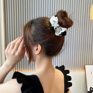Bộ 2 Kẹp Tóc Đính Đá acrylic Hình Ngôi Sao Năm Cánh