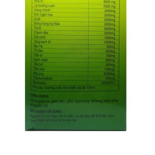 Siro Cao Lá Thường Xuân giúp giảm ho, long đờm, giảm rát họng hộp 30 gói
