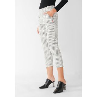 Quần khaki thun lửng nữ jogger Phúc An 3006_sao