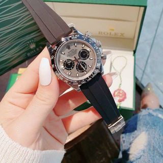 ĐỒNG HỒ CƠ CAO CẤP RÔ.LEX dây cao su