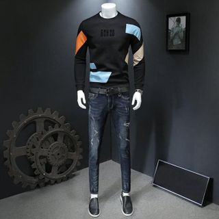 ÁO TAY DÀI MÀU ĐEN SWEATER HOT NHẤT HIỆN NAY