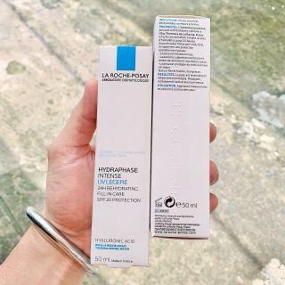 Kem Dưỡng Ẩm 24h La Roche-Posayz Hydraphase UV Intense Legere Bổ Sung Và Bảo Vệ Làn Da Mất Nước 50ml