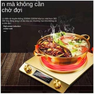 Bếp điện từ đa chức năng gia dụng công suất cao mặt lõm