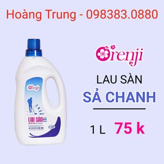Lau sàn tinh dầu Sả chanh Orenji