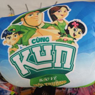 Gối kun cho bé đi học siêu mịn